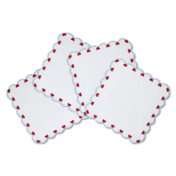 Chefanie Baby Heart Cocktail Napkins (4) Clearance