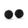 Chefanie Black Caviar Earrings Discount