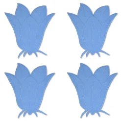 Chefanie Blue Bell Cocktail Napkins (4) Best