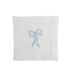 Chefanie Blue Bow Cocktail Napkins (4) Online