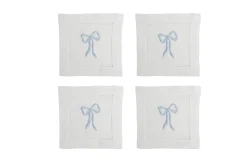 Chefanie Blue Bow Cocktail Napkins (4) Online