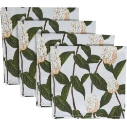 Chefanie Blue Hydrangea Napkins (4)