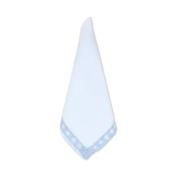 Chefanie Blue Trim Dinner Napkins (4) New
