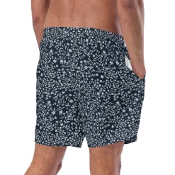 Chefanie Blue & White Swim Trunks Sale