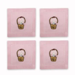 Chefanie Bunny Basket Cocktail Napkins (4) New