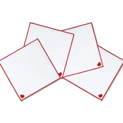 Chefanie Card Heart Cocktail Napkins (4) Clearance