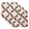 Chefanie Christmas Flower Napkins (4) Online