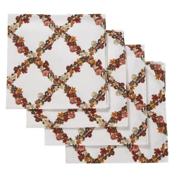 Chefanie Christmas Flower Napkins (4) Online