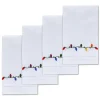 Chefanie Christmas Lights Hand Towels (4) New