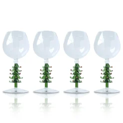 Chefanie Christmas Stem Glass Sale