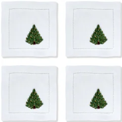 Chefanie Christmas Tree Cocktail Napkins (4) Online
