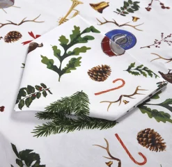 Chefanie Christmas Trumpet Tablecloth New