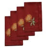 Chefanie Chrysanthemum Dinner Napkins (4) Hot