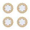 Chefanie Circle Danica Cocktail Napkins (4) Online