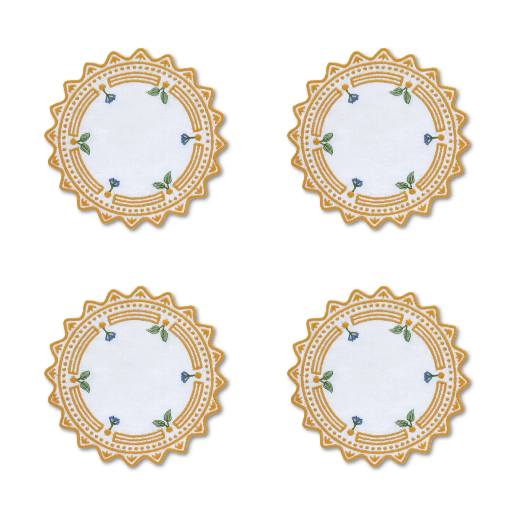 Chefanie Circle Danica Cocktail Napkins (4) Online