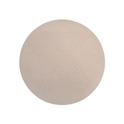 Chefanie Cream Circle Embossed Placemat Clearance