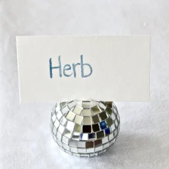 Chefanie Disco Placecard Holders (4) Discount