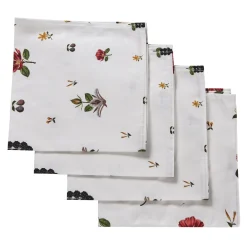 Chefanie Dotted Floral Napkins (4) Discount