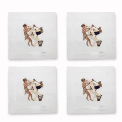 Chefanie Egyptian Love Cocktail Napkins (4) Online