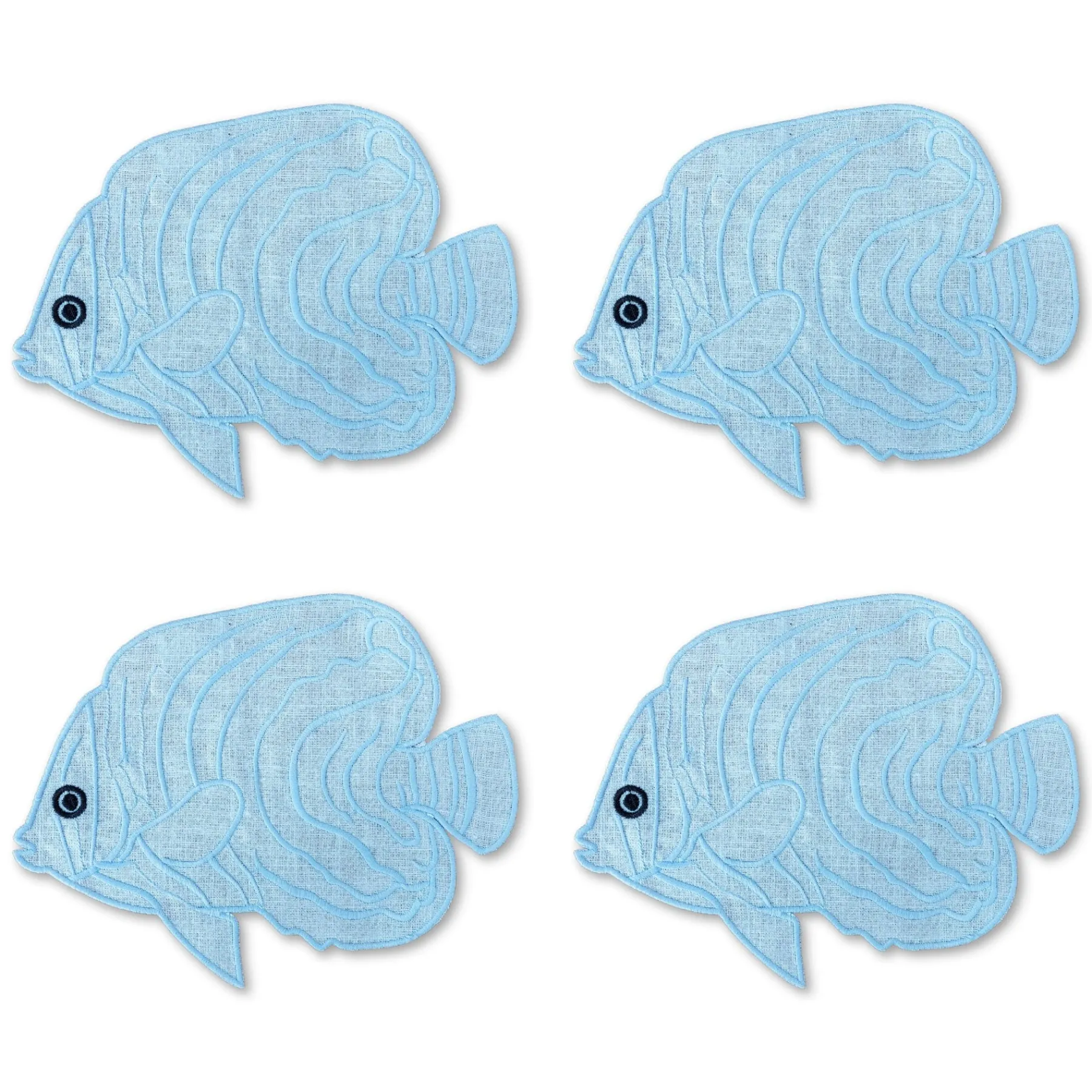 Chefanie Flat Fish Cocktail Napkins (4) Clearance