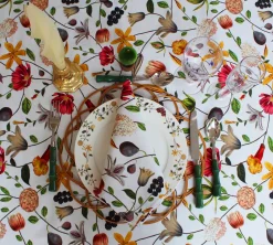 Chefanie Flat Flower Napkins (4) Sale