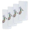 Chefanie Flower Garland Dinner Napkins (4) Sale