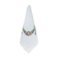 Chefanie Flower Garland Dinner Napkins (4) Sale