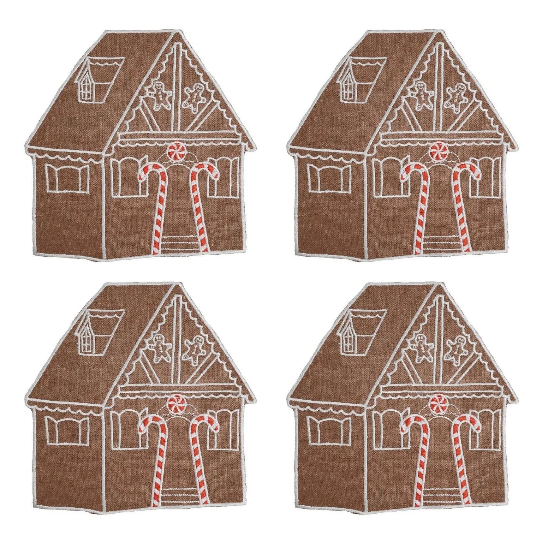 Chefanie Gingerbread House Cocktail Napkins (4) Clearance