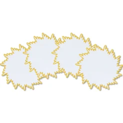 Chefanie Gold Sunburst Cocktail Napkins (4) Sale