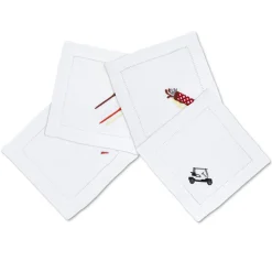 Chefanie Golf Cocktail Napkins (4) New