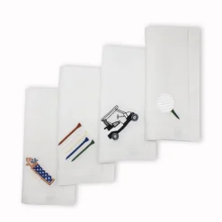 Chefanie Golf Lover Dinner Napkins (4) New