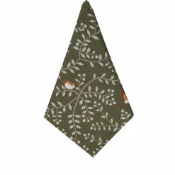 Chefanie Green Branch Napkins (4) Clearance