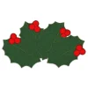 Chefanie Green Holly Leaf Cocktail Napkins (4) Sale