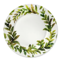 Chefanie Green Leaves Dinner Plate Online