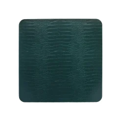 Chefanie Green Square Embossed Placemat Discount