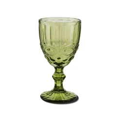 Chefanie Green Tulip Stem Glasses (4) Online