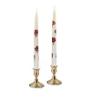 Chefanie Holiday Hydrangea Tapers (2) Clearance