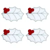 Chefanie Holly Leaf Cocktail Napkins (4) Outlet