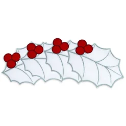 Chefanie Holly Leaf Cocktail Napkins (4) Outlet