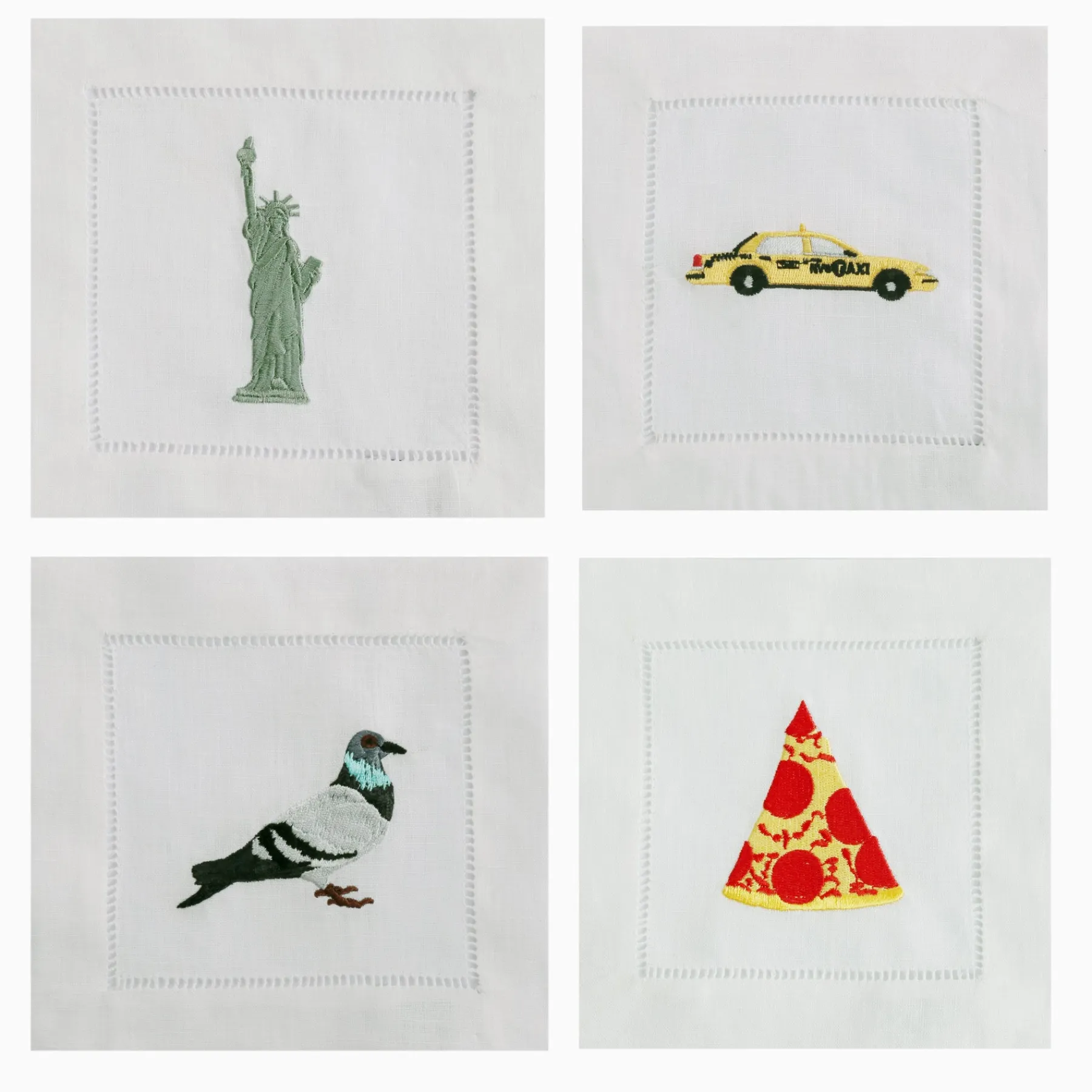 Chefanie I❤️NY Cocktail Napkins (4) Sale