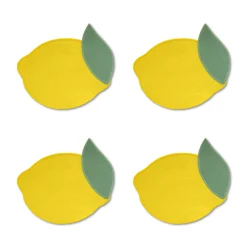Chefanie Lemon Cocktail Napkins (4)