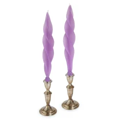 Chefanie Lilac Feather Candles (2)