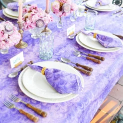 Chefanie Lilac Marble Napkins (4) Outlet