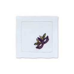 Chefanie Mardi Gras Cocktail Napkins (4) Discount
