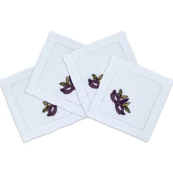 Chefanie Mardi Gras Cocktail Napkins (4) Discount