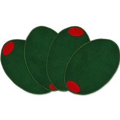 Chefanie Martini Olive Cocktail Napkins (4) Outlet