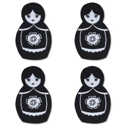 Chefanie Matryoshka Cocktail Napkins (4) Hot