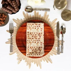 Chefanie Matzah Dinner Napkins (4) Hot