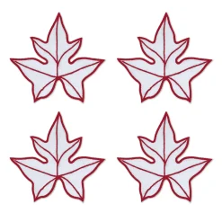 Chefanie Medieval Leaf Cocktail Napkins (4) Hot