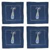 Chefanie Midnight Champagne Girl Cocktail Napkins (4) Online